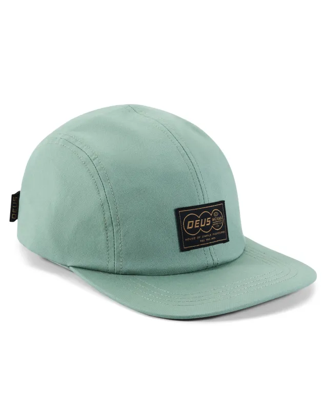 Terrace 4 Panel Cap - Shale Green sold by Deus Ex Machina