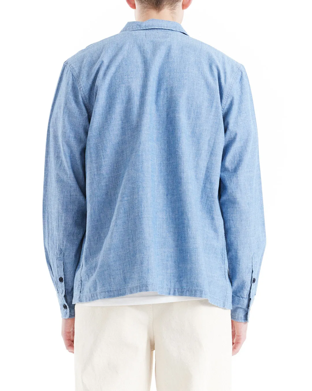 Forecourt Denim Shirt - Indigo Chambray sold by Deus Ex Machina product image thumbnail 2