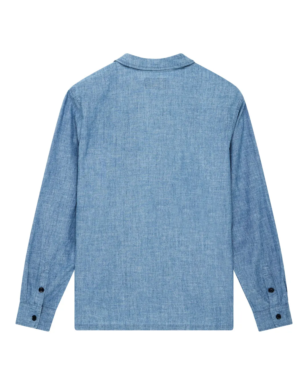 Forecourt Denim Shirt - Indigo Chambray sold by Deus Ex Machina product image thumbnail 5