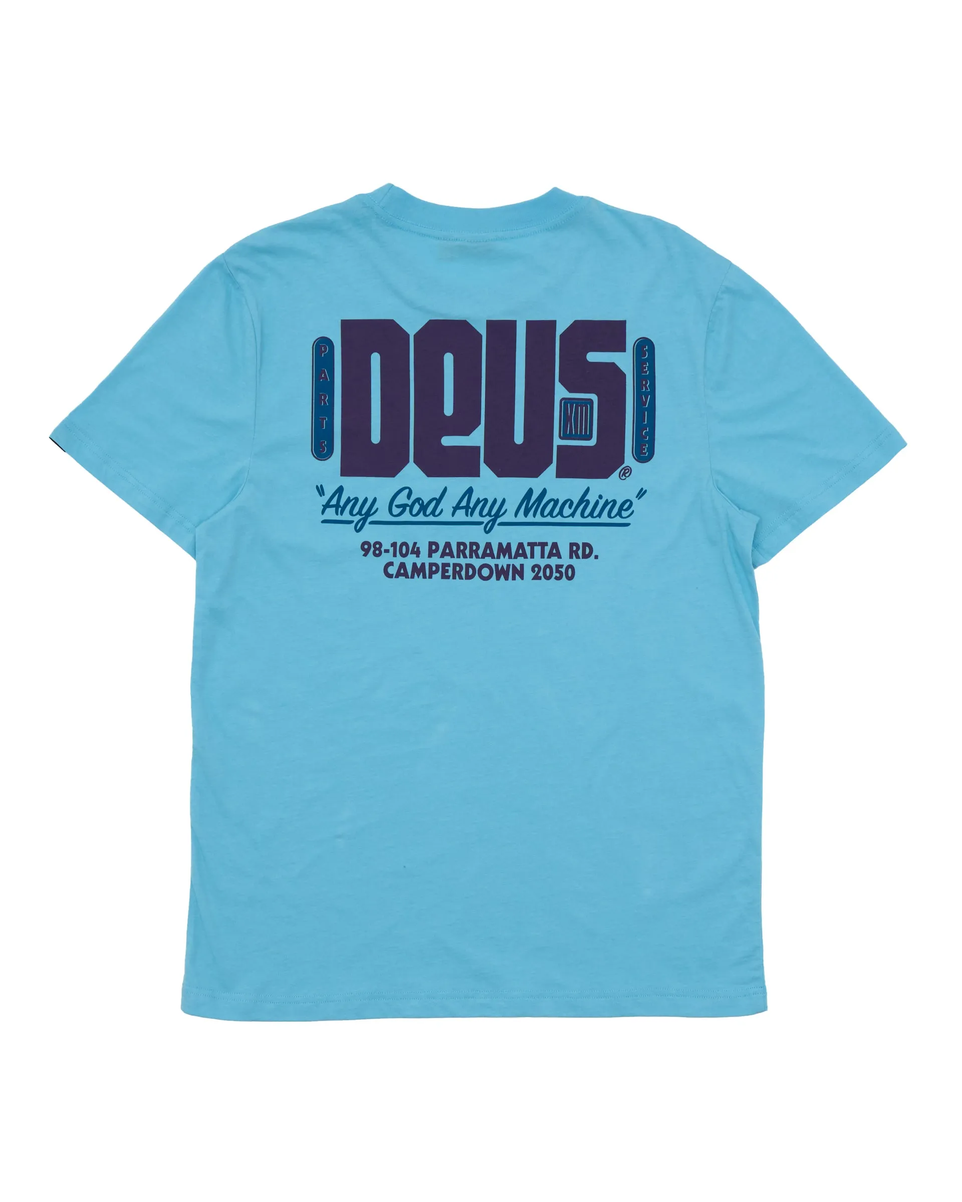 Outage Tee - Sky Blue sold by Deus Ex Machina product image thumbnail 4