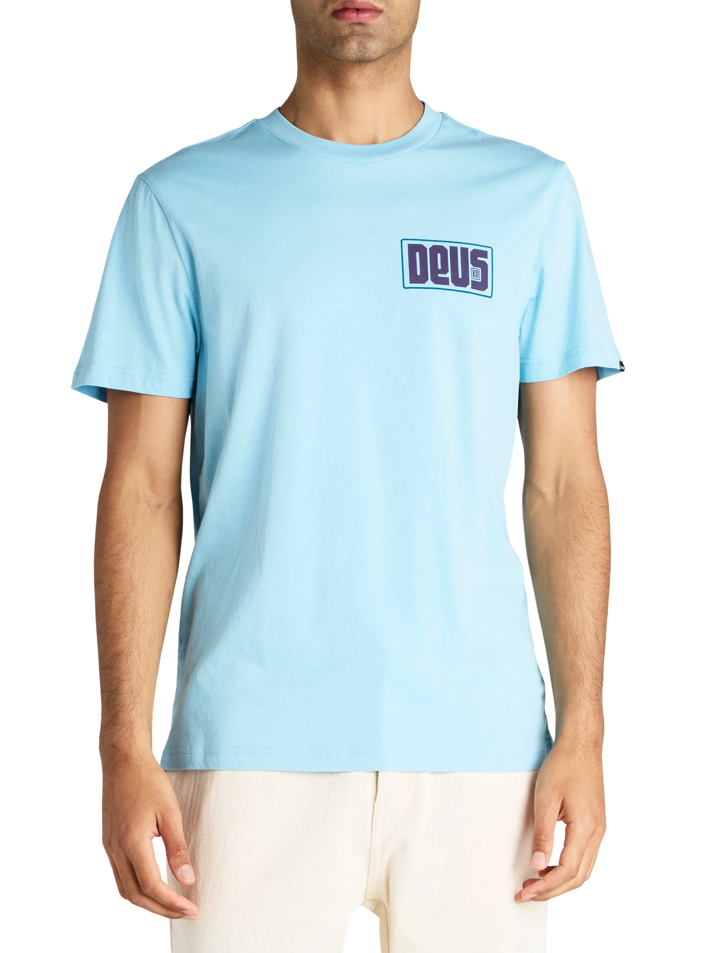 Outage Tee - Sky Blue sold by Deus Ex Machina product image thumbnail 2