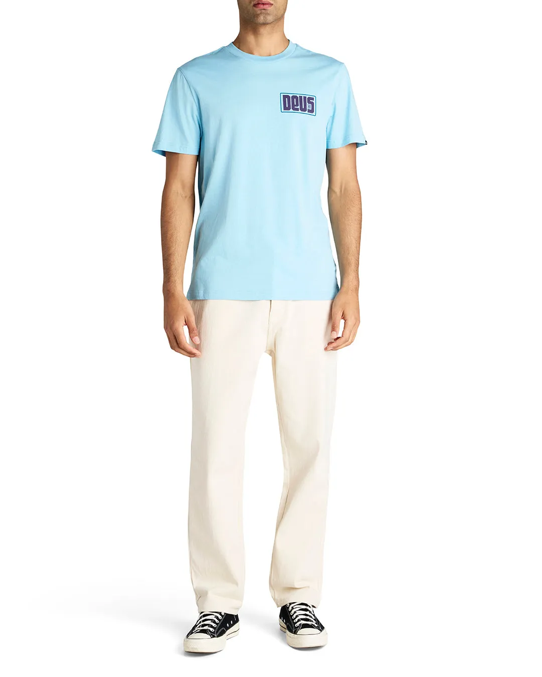 Outage Tee - Sky Blue sold by Deus Ex Machina product image thumbnail 3
