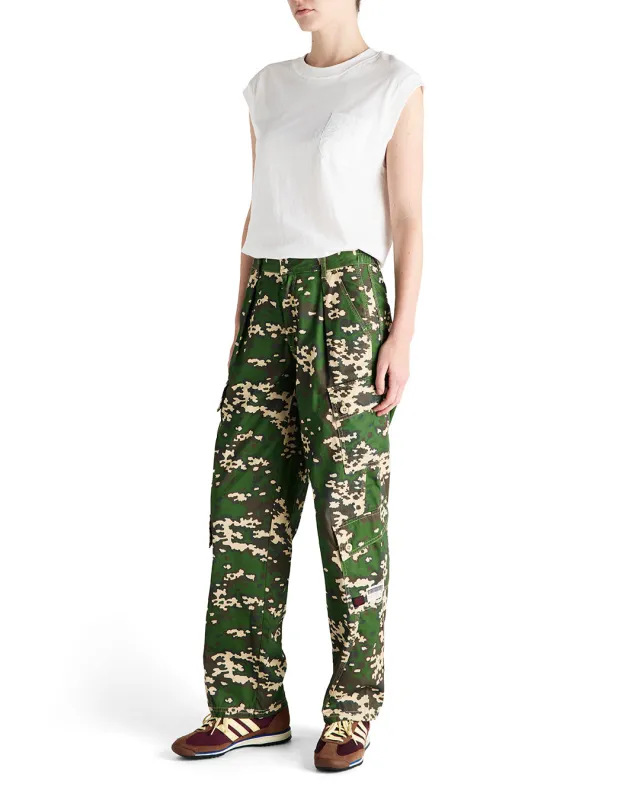 Durdan Pant - Stone Green sold by Deus Ex Machina