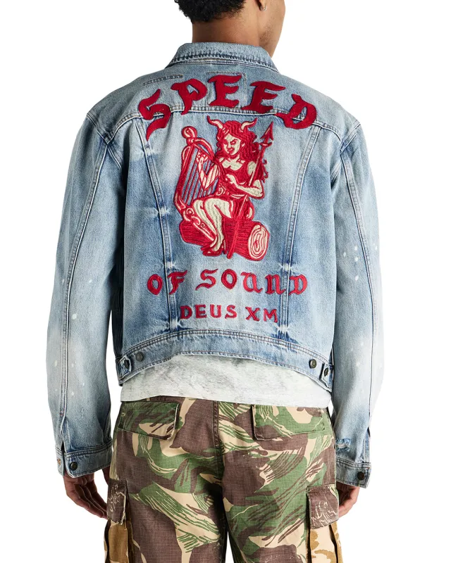 Sissyphean Jacket - Stonewash Indigo sold by Deus Ex Machina