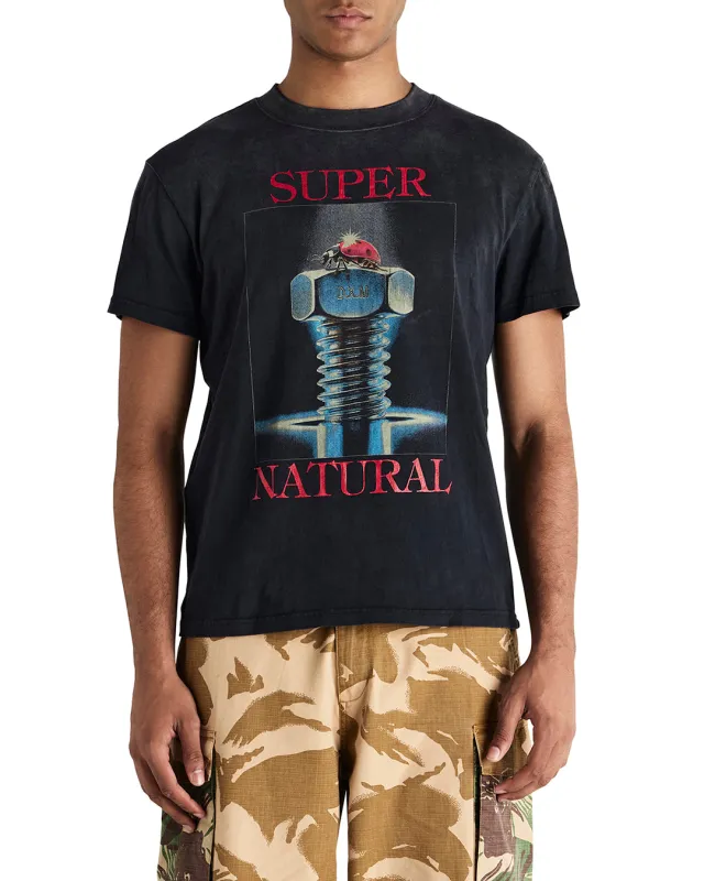 Divine Connection Tee - Anthracite sold by Deus Ex Machina