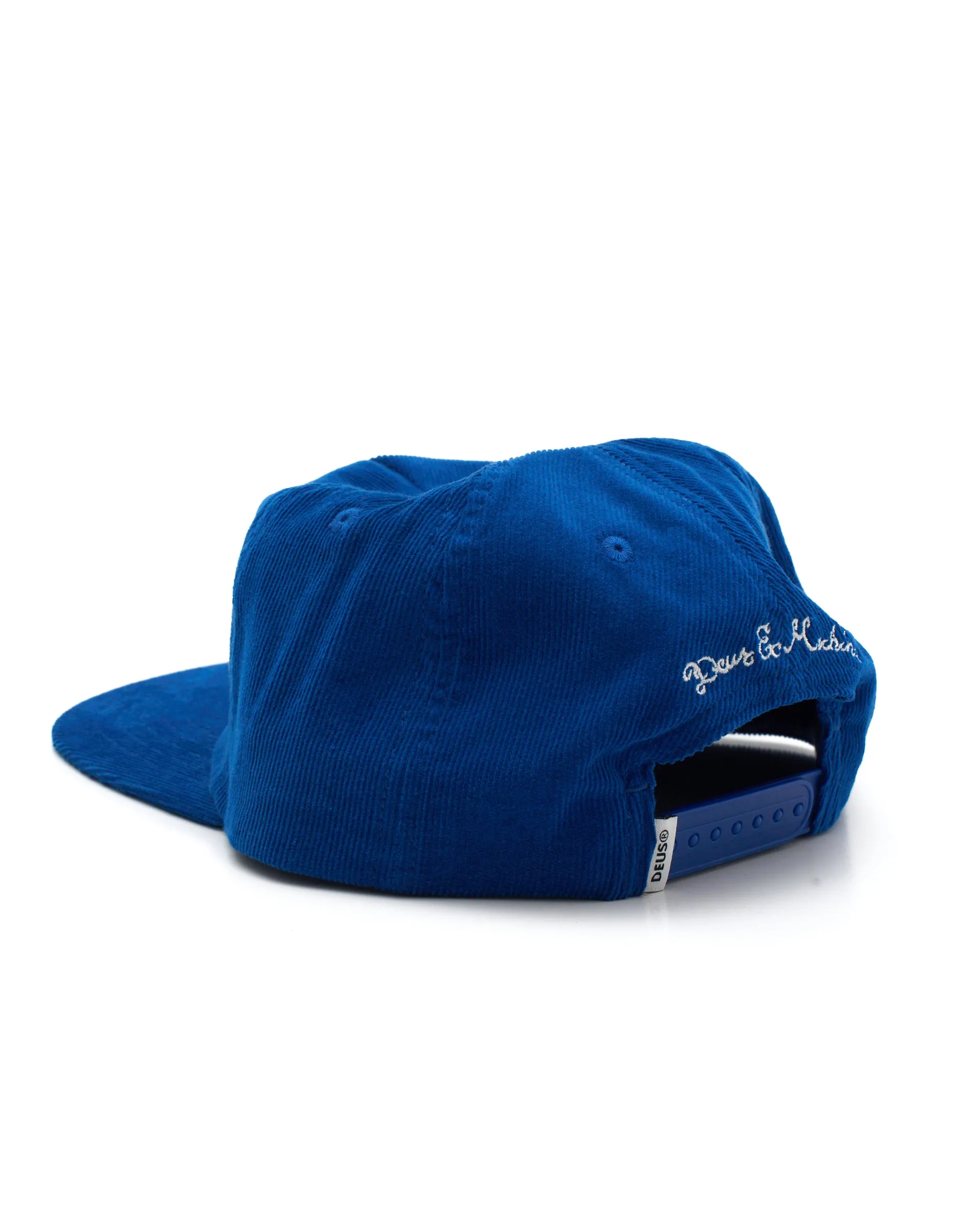 Squeak Cord Cap - Bright Cobalt sold by Deus Ex Machina product image thumbnail 2