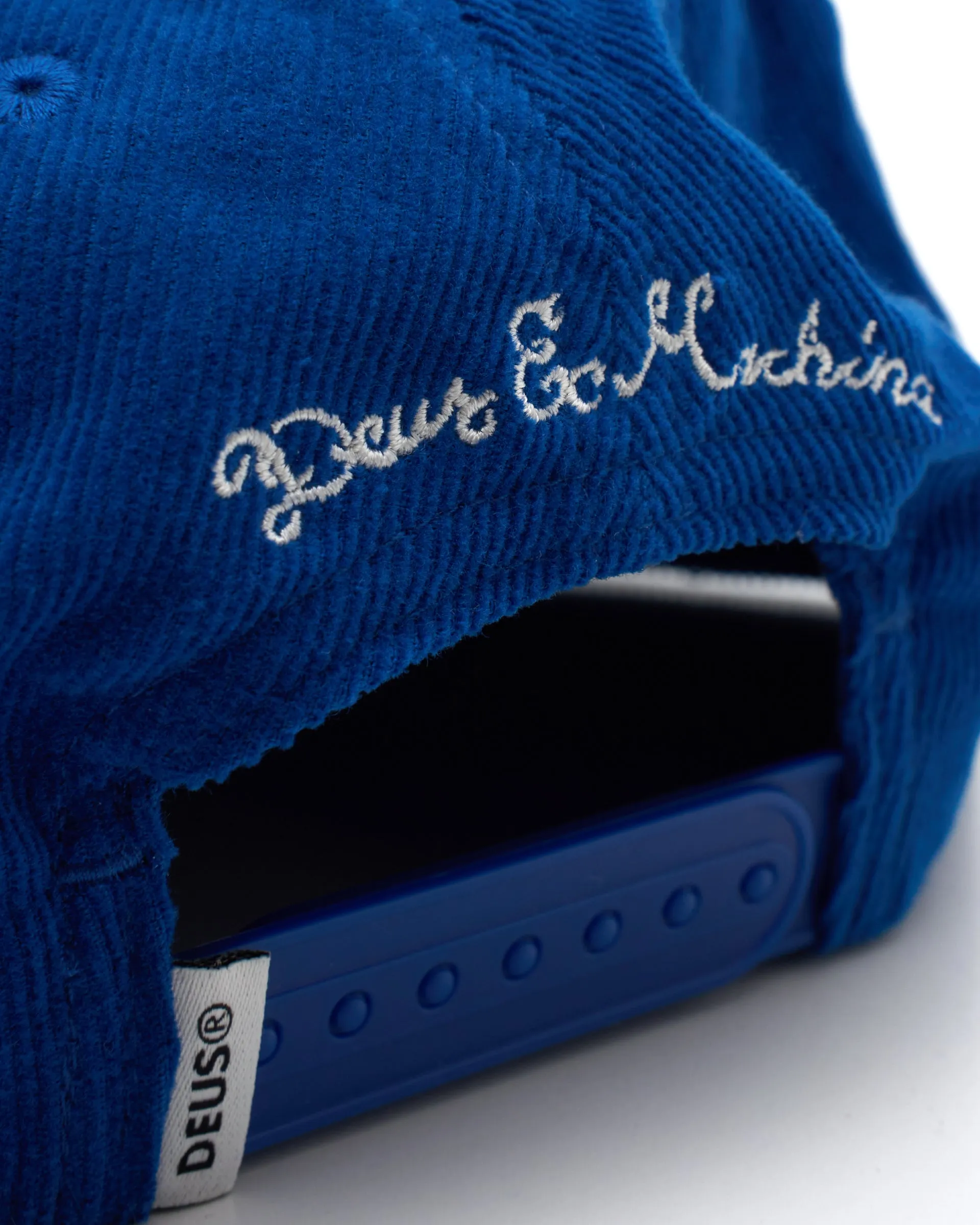 Squeak Cord Cap - Bright Cobalt sold by Deus Ex Machina product image thumbnail 4