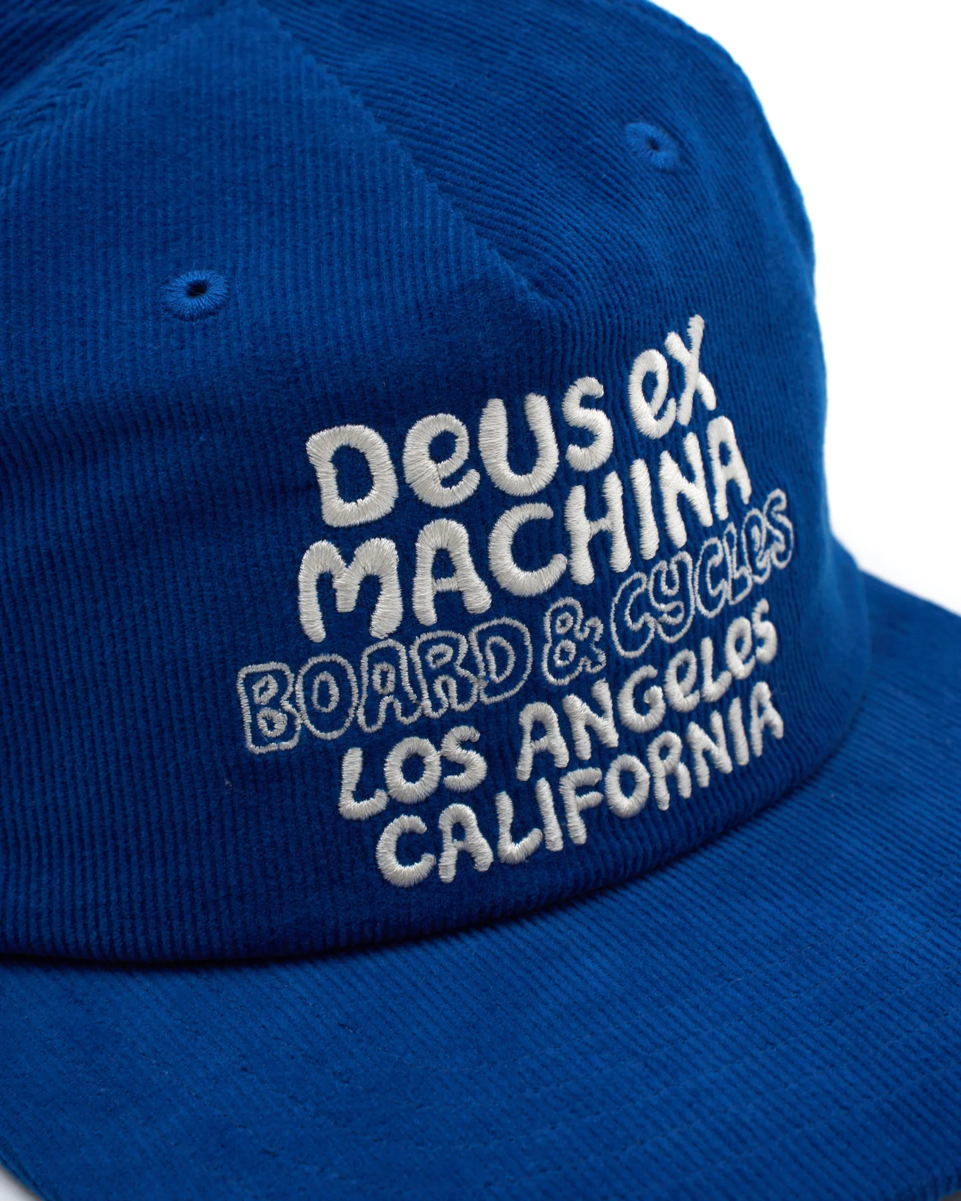 Squeak Cord Cap - Bright Cobalt sold by Deus Ex Machina product image thumbnail 3