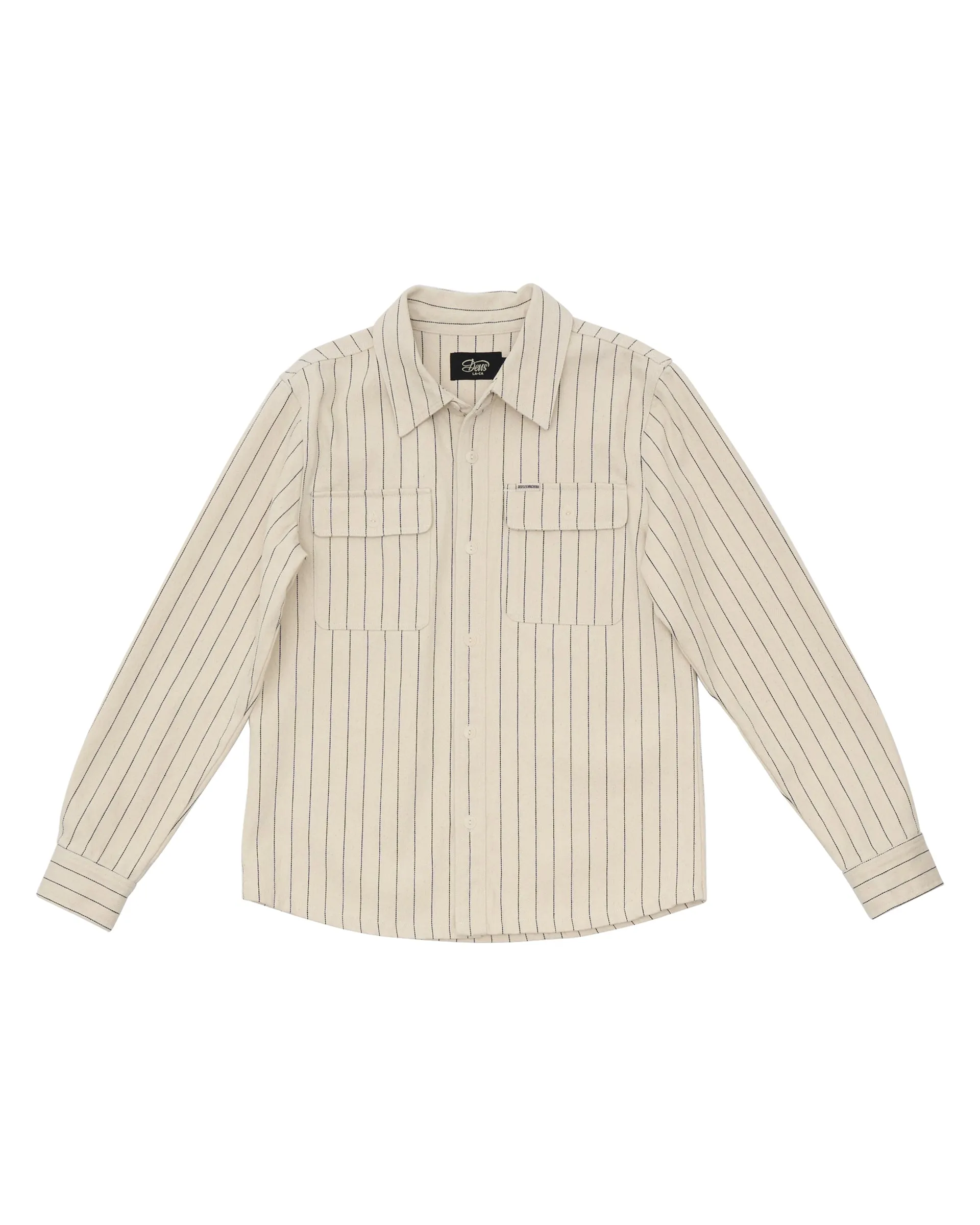 Vacay Stripe Denim Shirt - Natural sold by Deus Ex Machina product image thumbnail 5