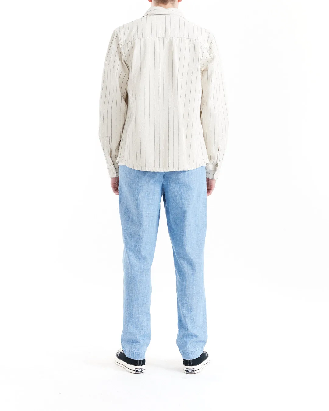 Vacay Stripe Denim Shirt - Natural sold by Deus Ex Machina product image thumbnail 4