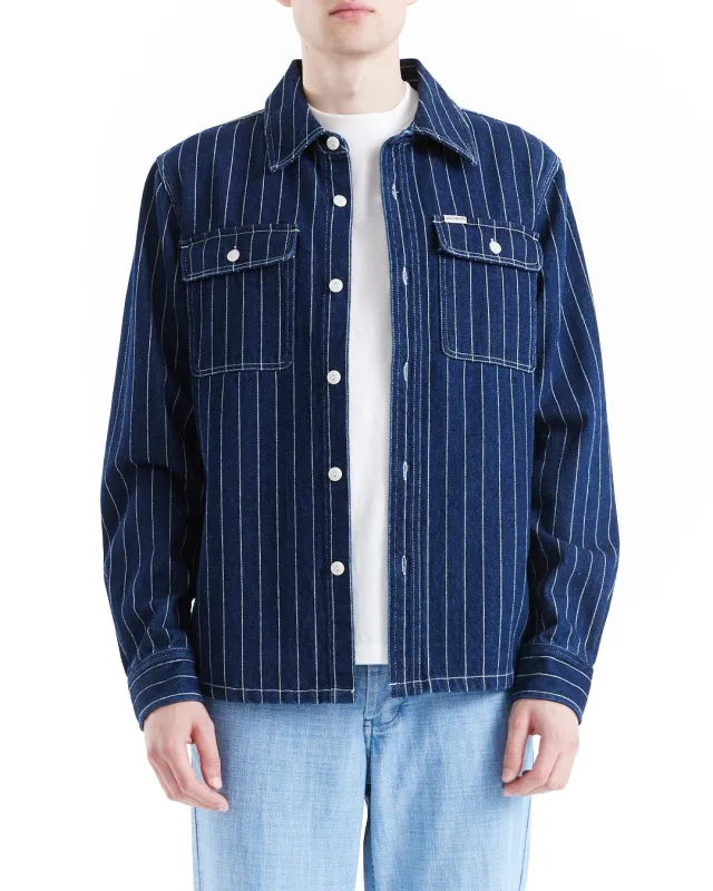 Vacay Stripe Denim Shirt - Indigo sold by Deus Ex Machina
