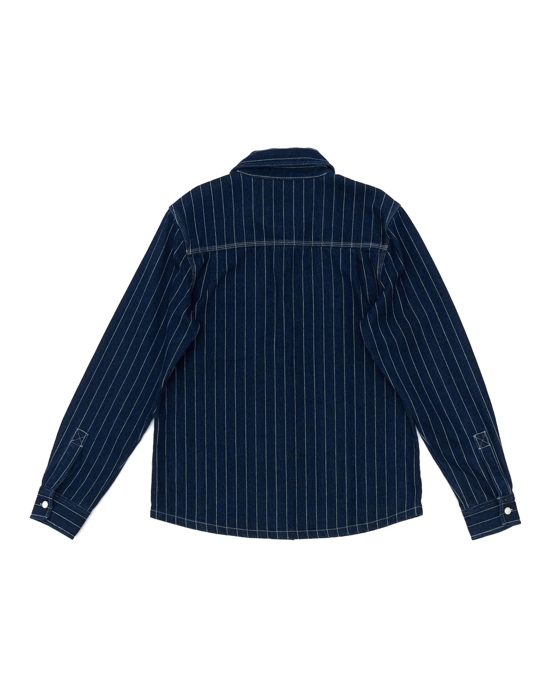 Vacay Stripe Denim Shirt - Indigo sold by Deus Ex Machina product image thumbnail 5