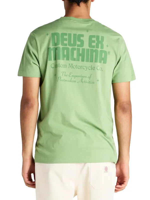 Drop Down Tee - Tendril Green sold by Deus Ex Machina