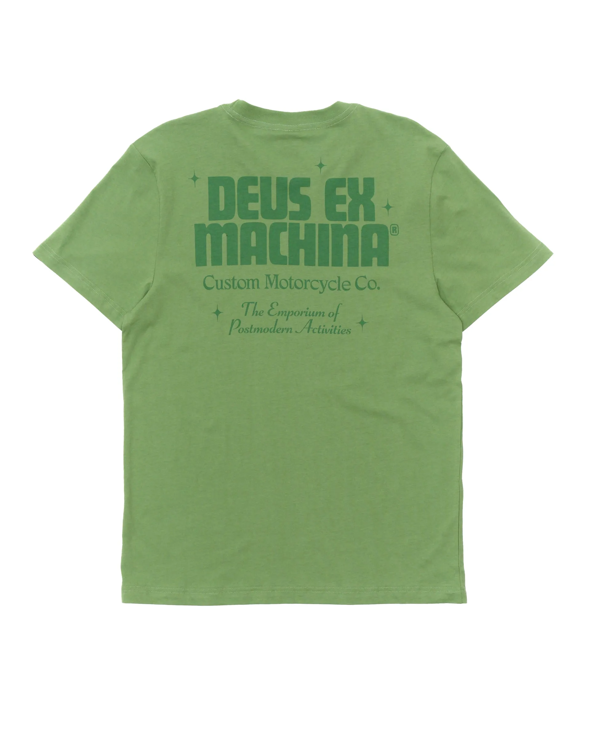 Drop Down Tee - Tendril Green sold by Deus Ex Machina product image thumbnail 5