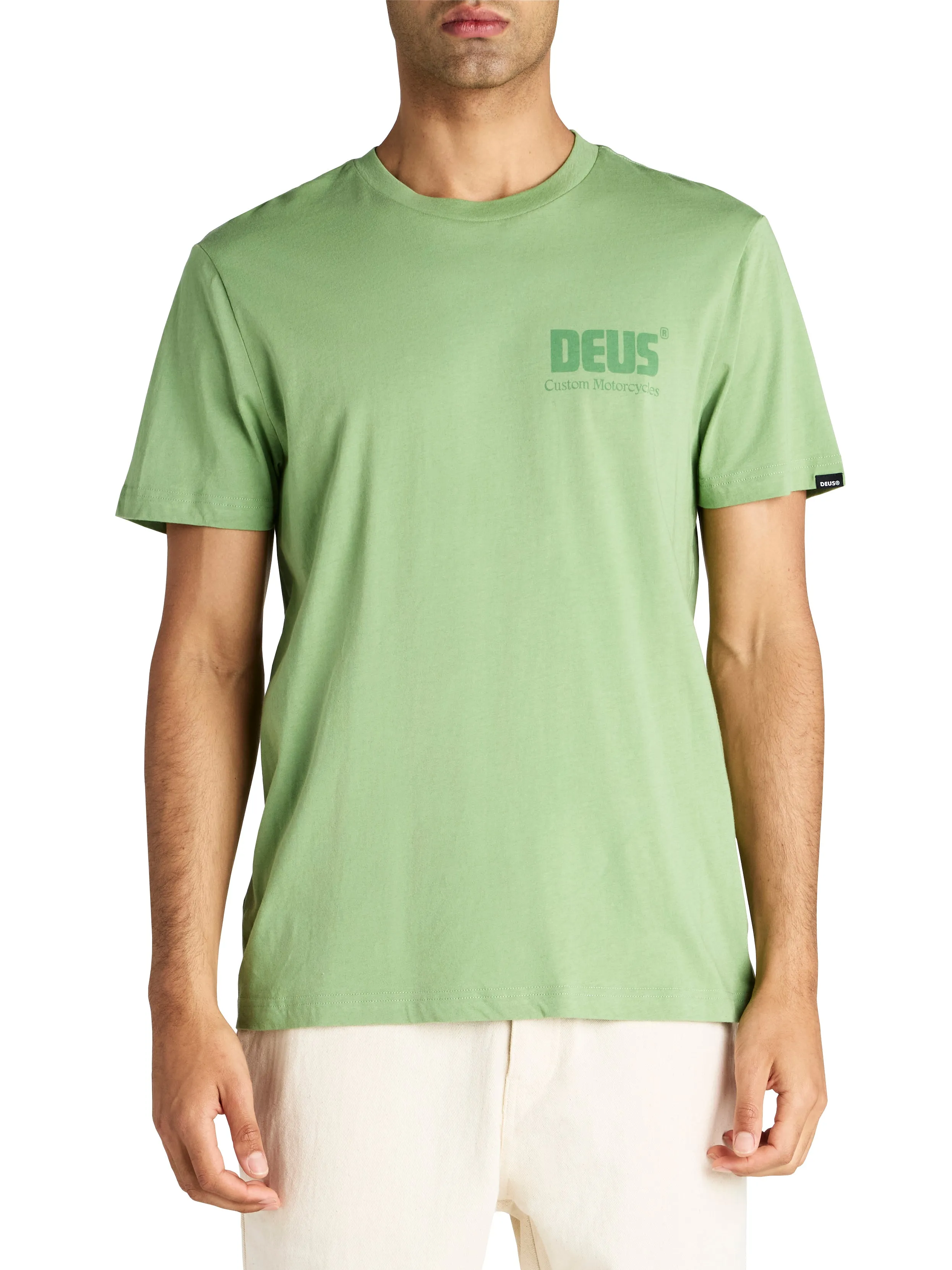 Drop Down Tee - Tendril Green sold by Deus Ex Machina product image thumbnail 2