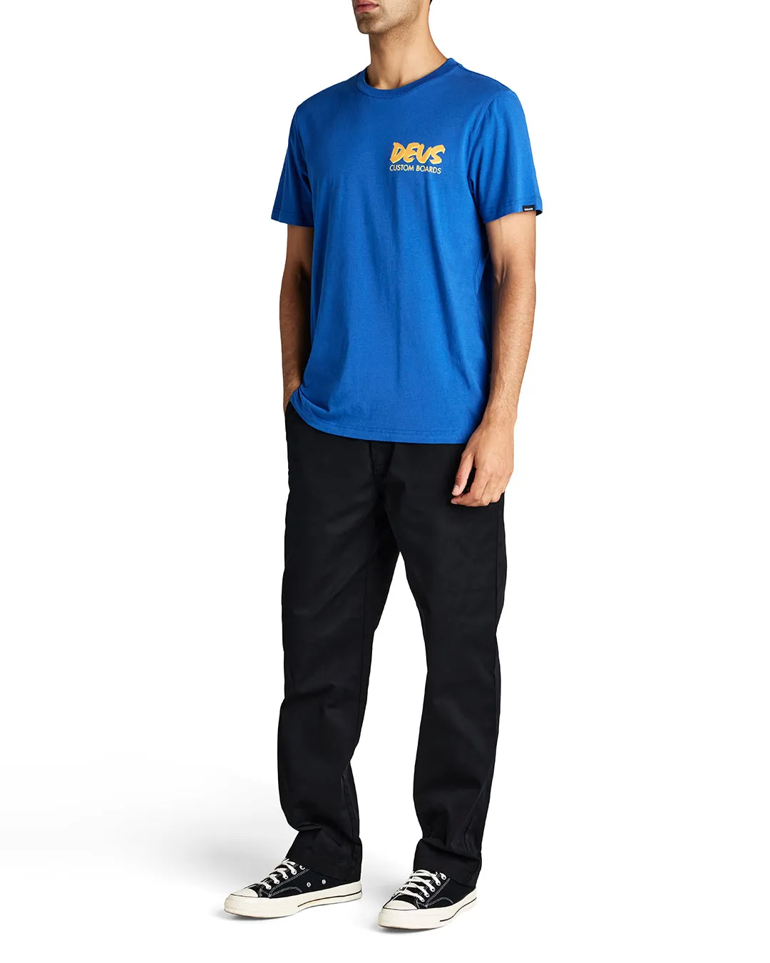 Gonz Tee - Bright Cobalt sold by Deus Ex Machina product image thumbnail 3