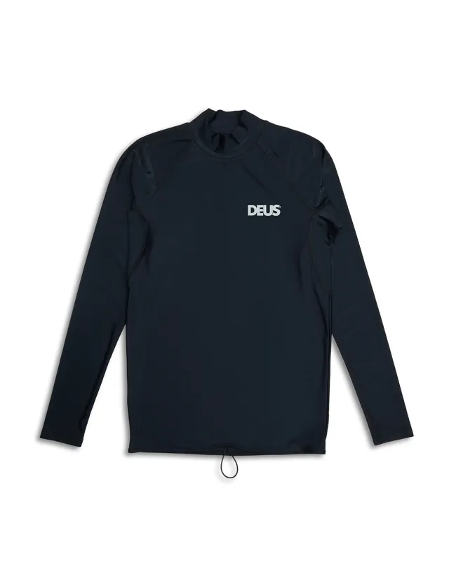 Snake Rash Top - Black made by Deus Ex Machina