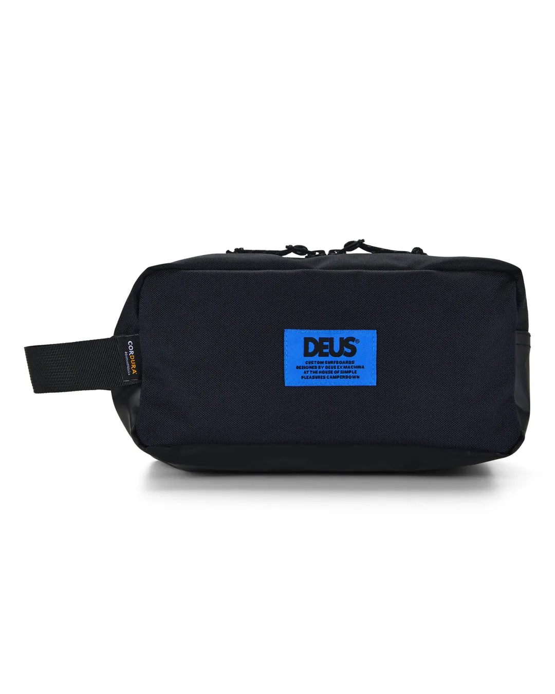 Shoreline Wash Bag - Black sold by Deus Ex Machina