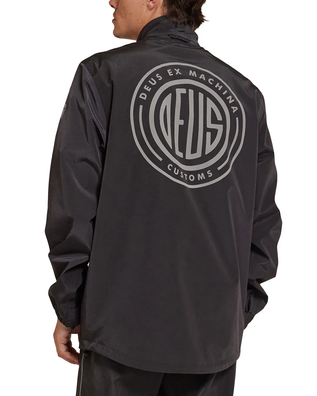 Drizzle Rain Jacket - Black sold by Deus Ex Machina product image thumbnail 2