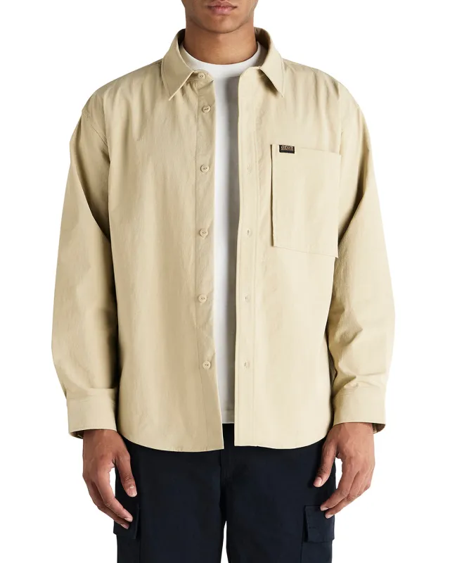 Frizell Travel Shirt - Safari sold by Deus Ex Machina