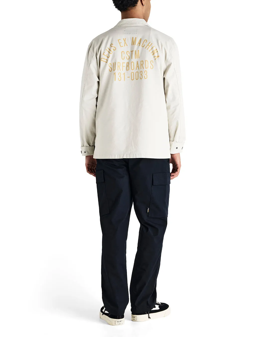 Tommy Poplin Surf Shirt - Dirty White sold by Deus Ex Machina product image thumbnail 5