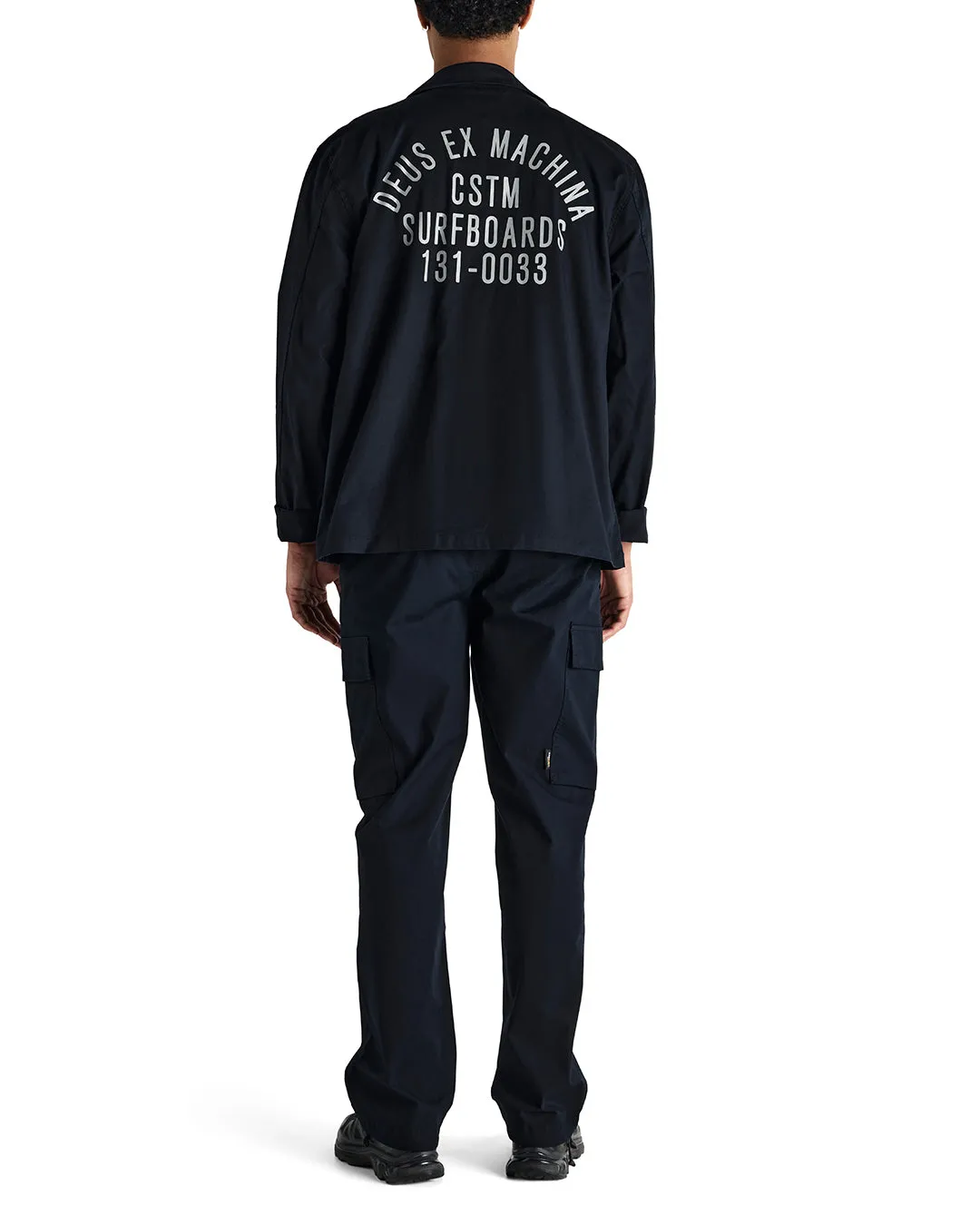 Tommy Poplin Surf Shirt - Black sold by Deus Ex Machina product image thumbnail 5