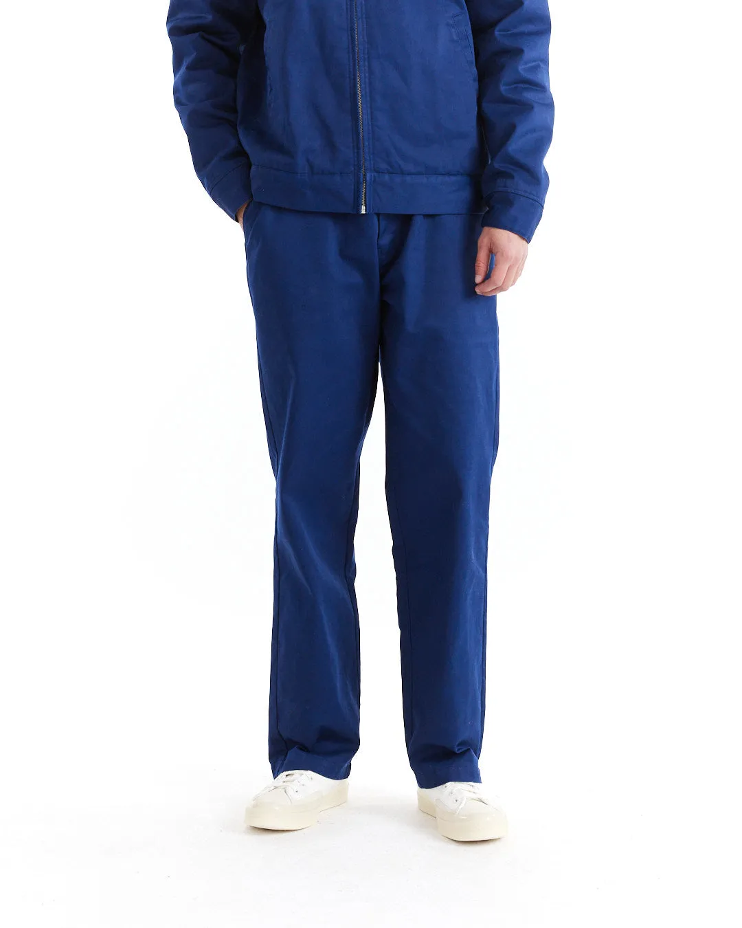 Marnus Team Pant - Estate Blue sold by Deus Ex Machina