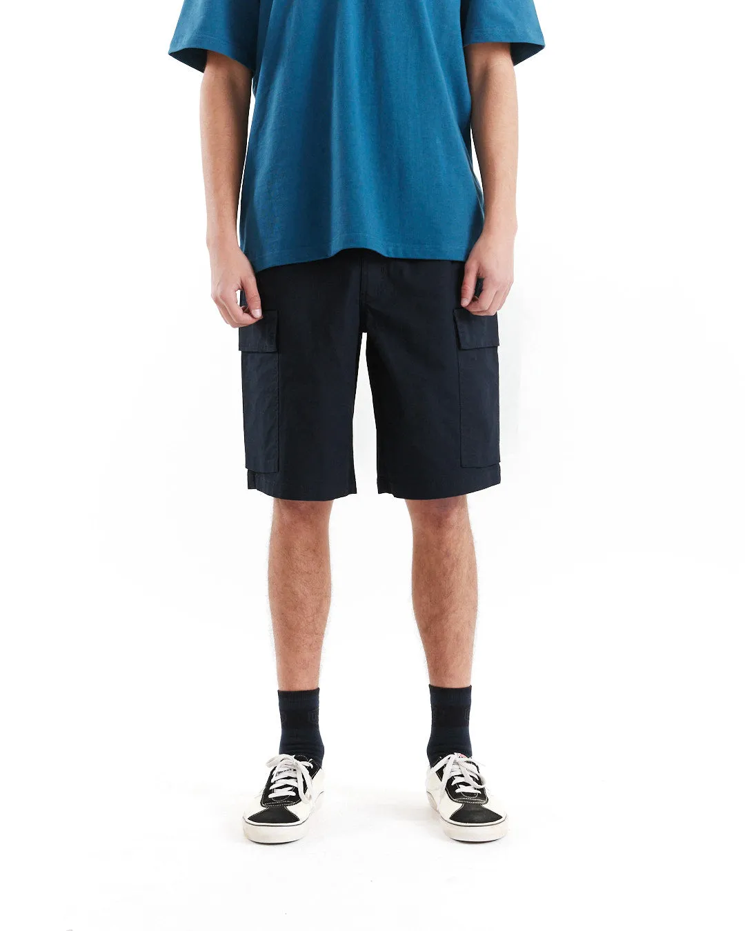 Legion Poplin Surf Short - Black sold by Deus Ex Machina