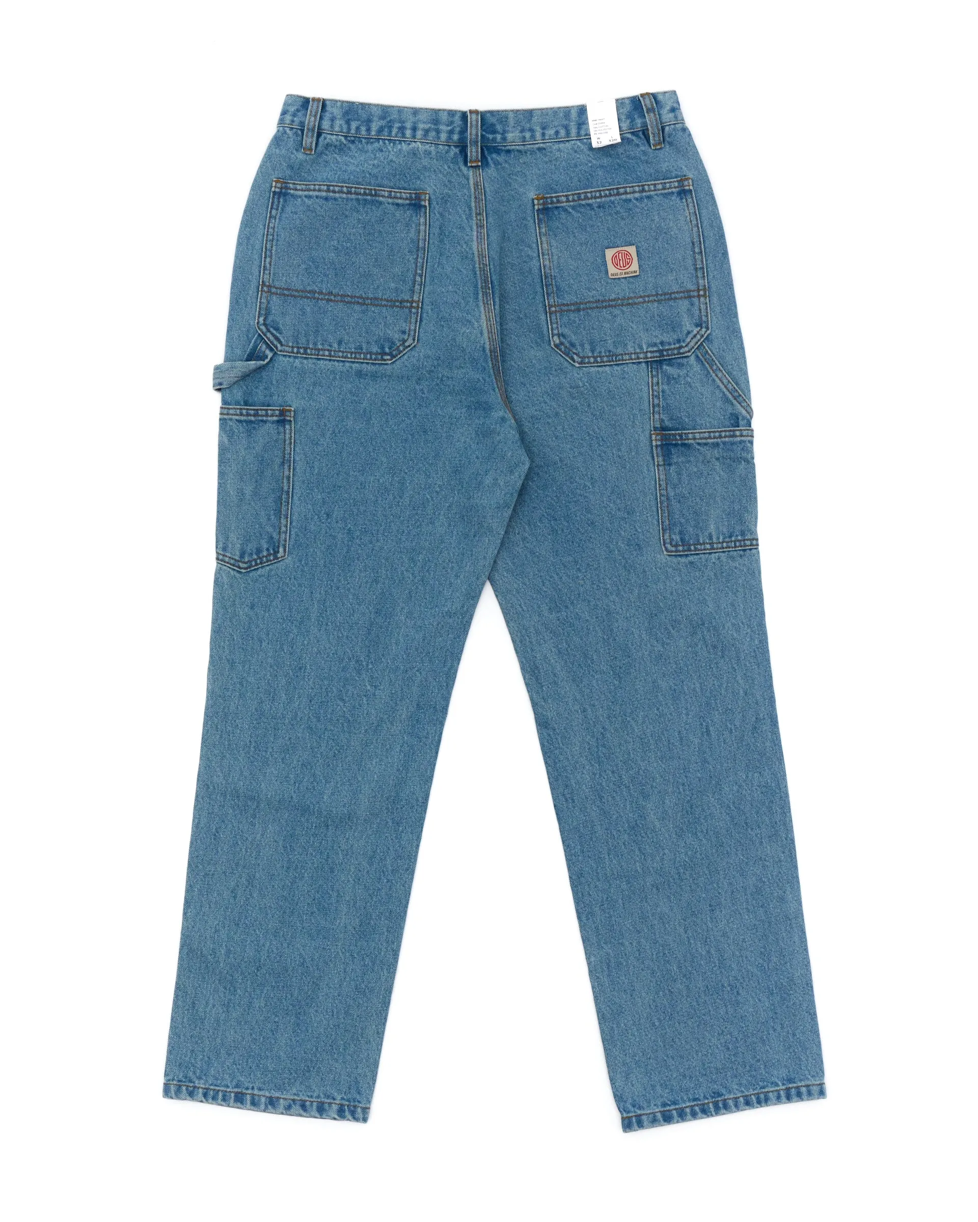 Big Fella Denim Pant - Lt Stone sold by Deus Ex Machina product image thumbnail 5