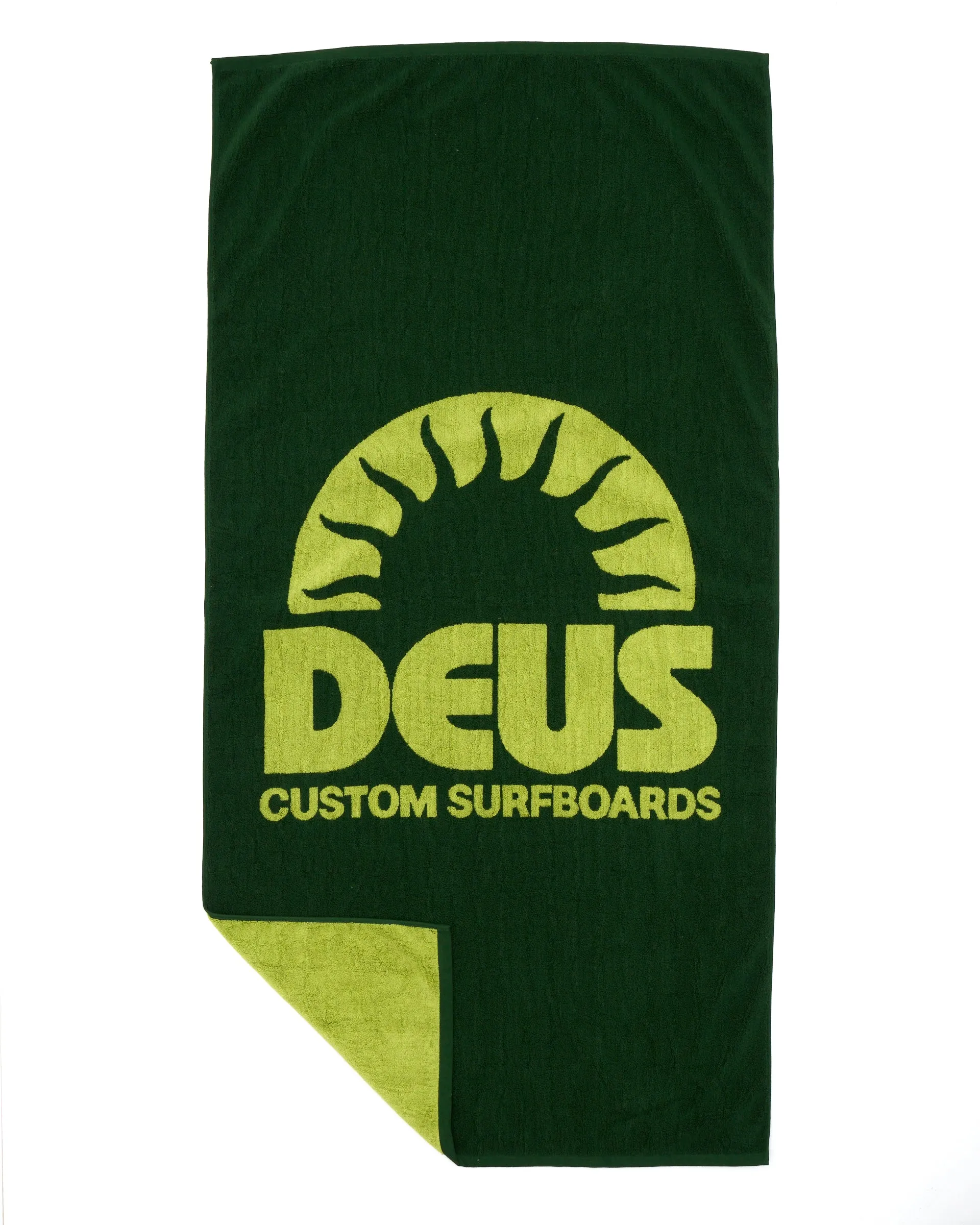 Coast Surf Towel - Posy Green sold by Deus Ex Machina
