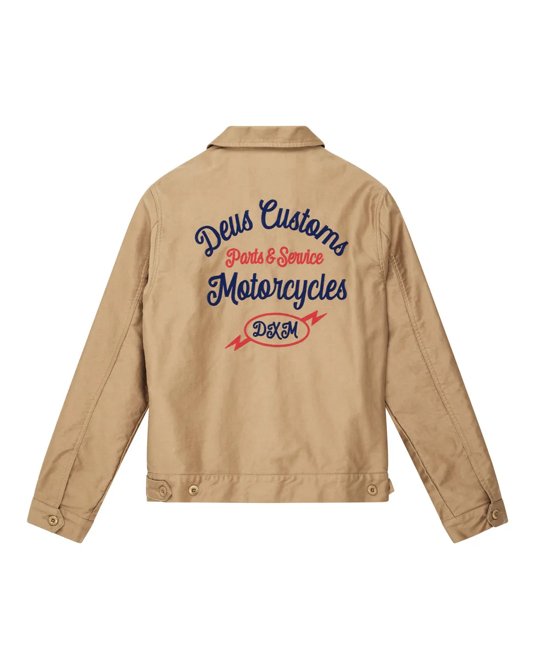 Stepper Jacket - Khaki sold by Deus Ex Machina product image thumbnail 4