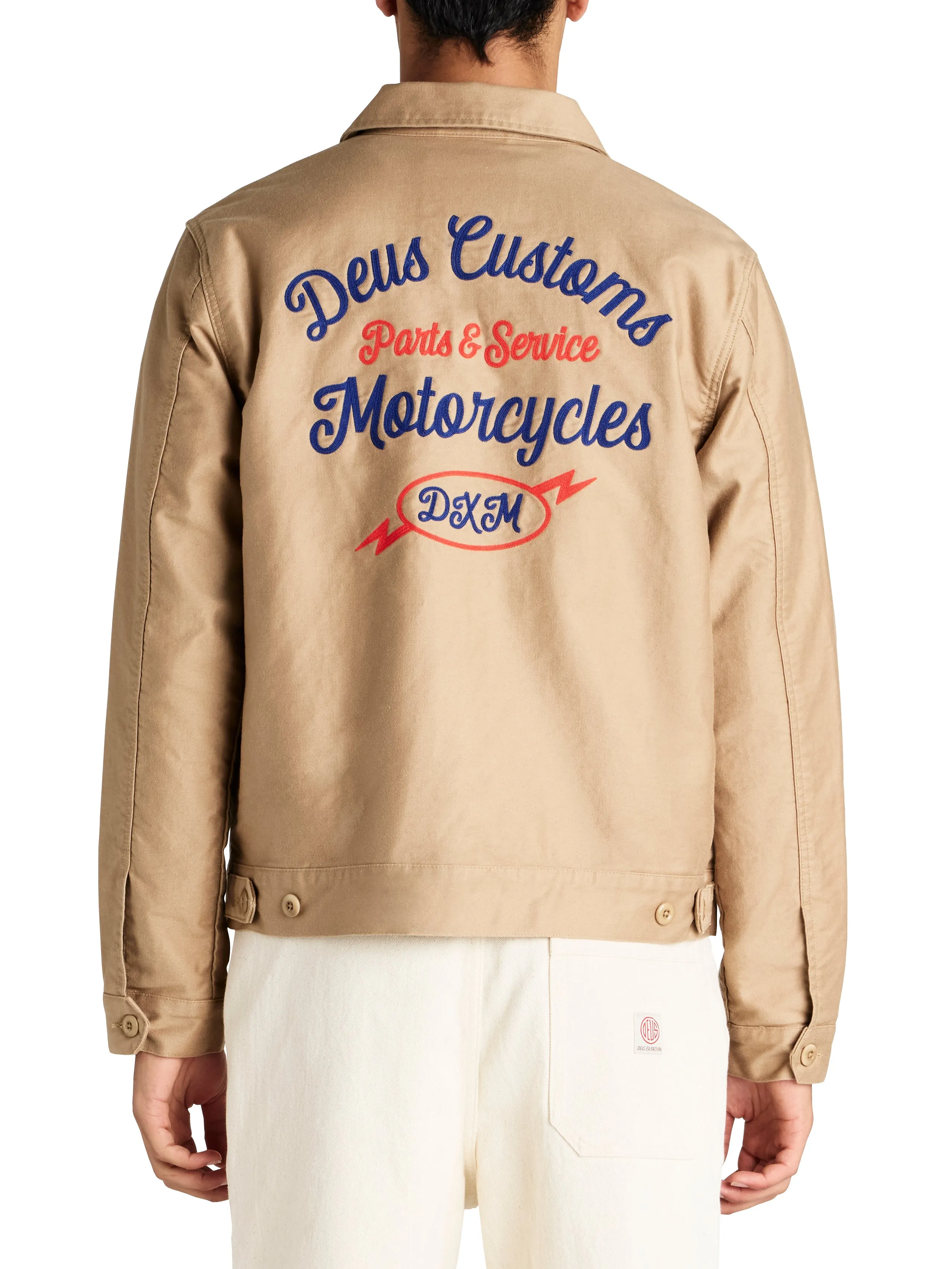 Stepper Jacket - Khaki sold by Deus Ex Machina