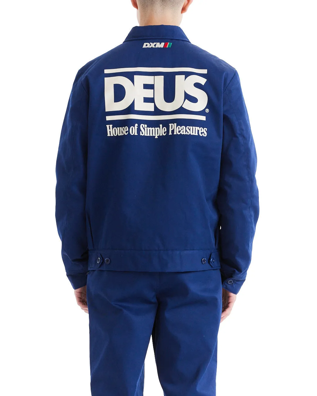 Marnus Team Jacket - Estate Blue sold by Deus Ex Machina product image thumbnail 2