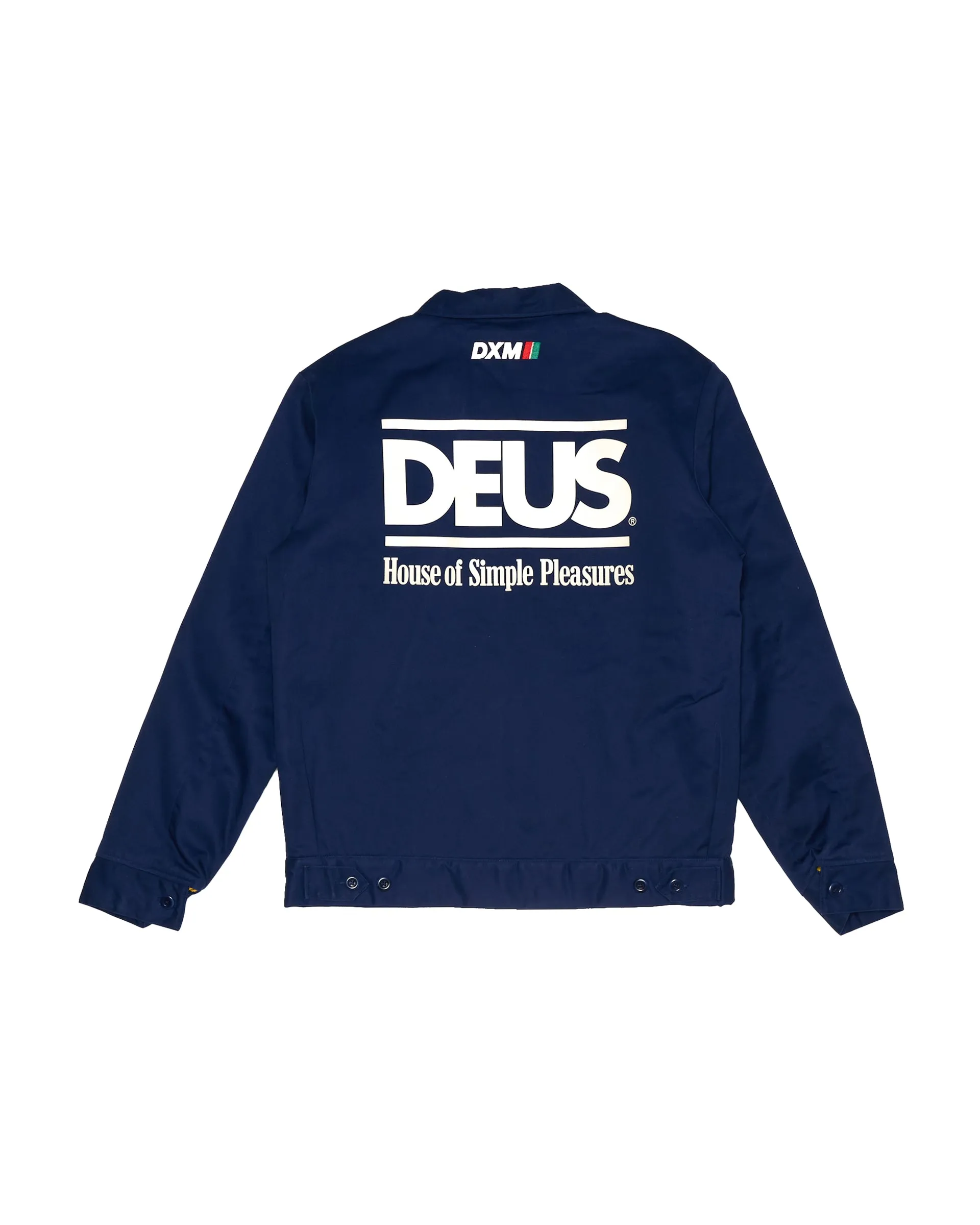 Marnus Team Jacket - Estate Blue sold by Deus Ex Machina product image thumbnail 4