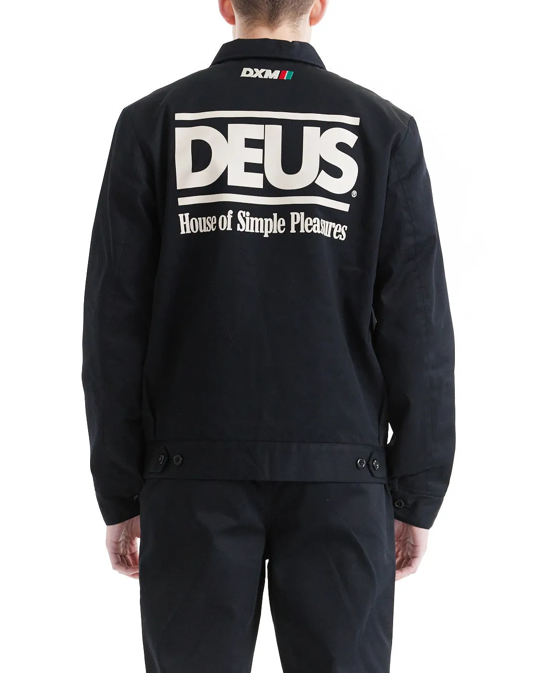 Marnus Team Jacket - Black sold by Deus Ex Machina