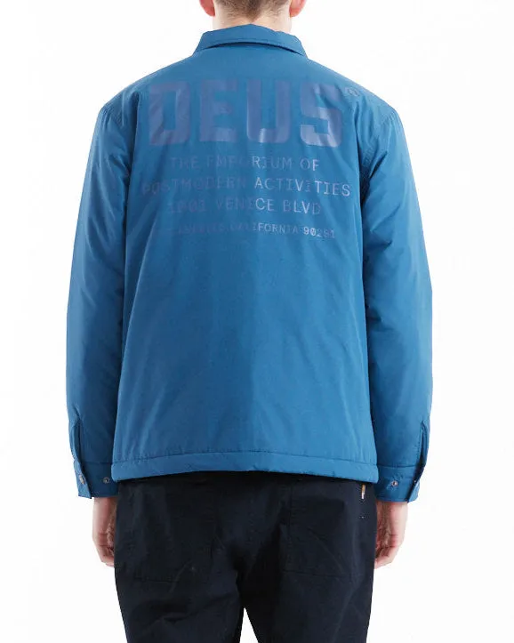 Monty Padded Overshirt - Legion Blue sold by Deus Ex Machina product image thumbnail 2
