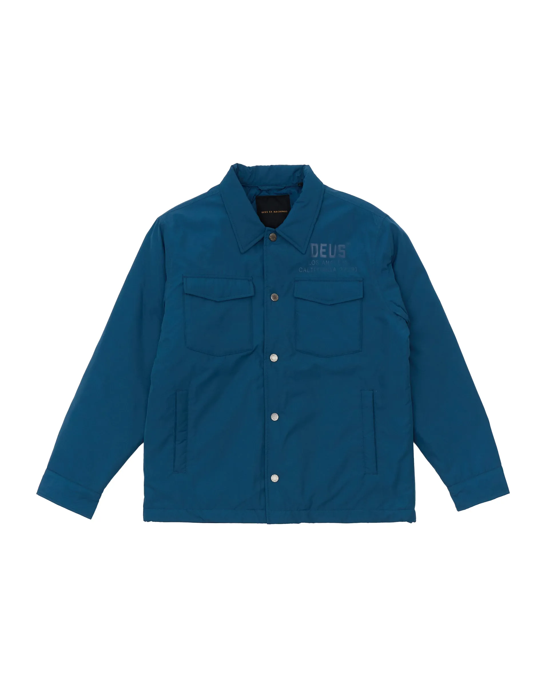 Monty Padded Overshirt - Legion Blue sold by Deus Ex Machina product image thumbnail 4