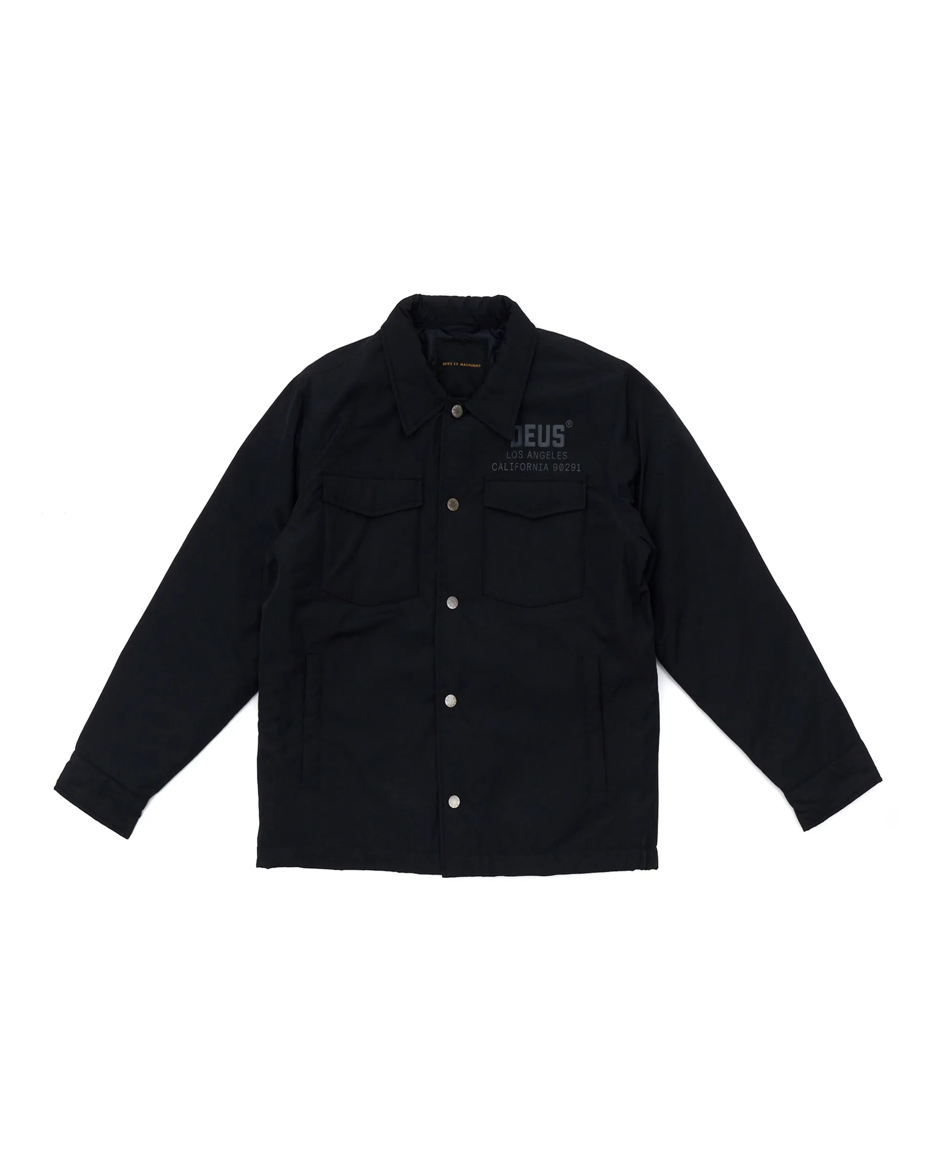 Monty Padded Overshirt - Black sold by Deus Ex Machina product image thumbnail 5