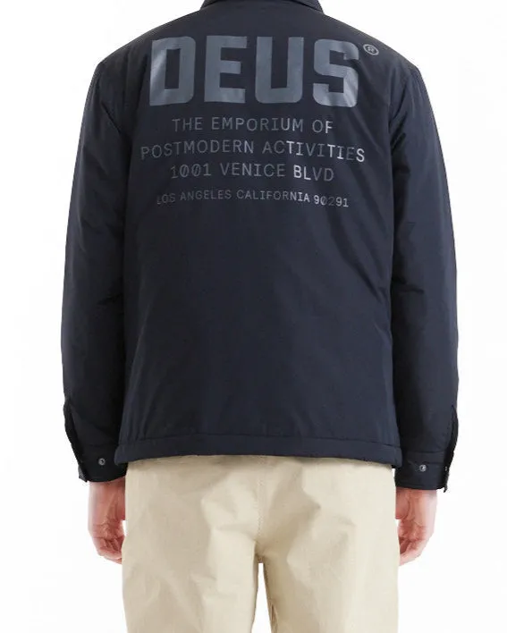Monty Padded Overshirt - Black sold by Deus Ex Machina product image thumbnail 2