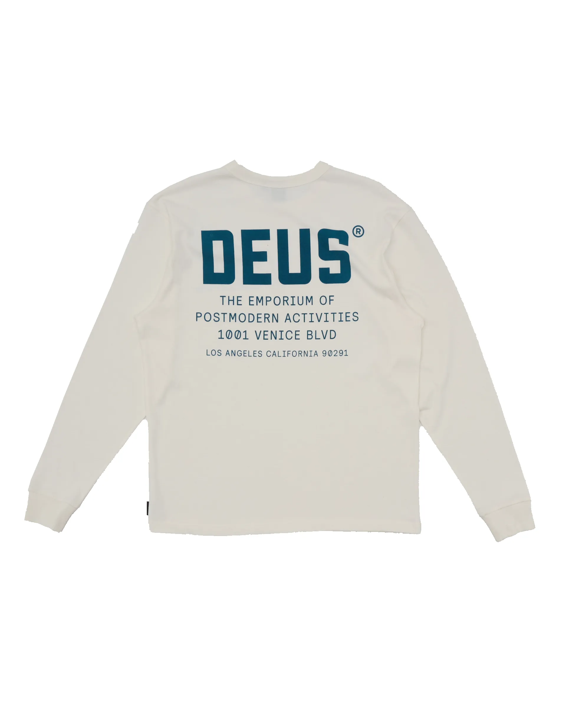 Jones Long Sleeve Tee - Vintage White sold by Deus Ex Machina product image thumbnail 5