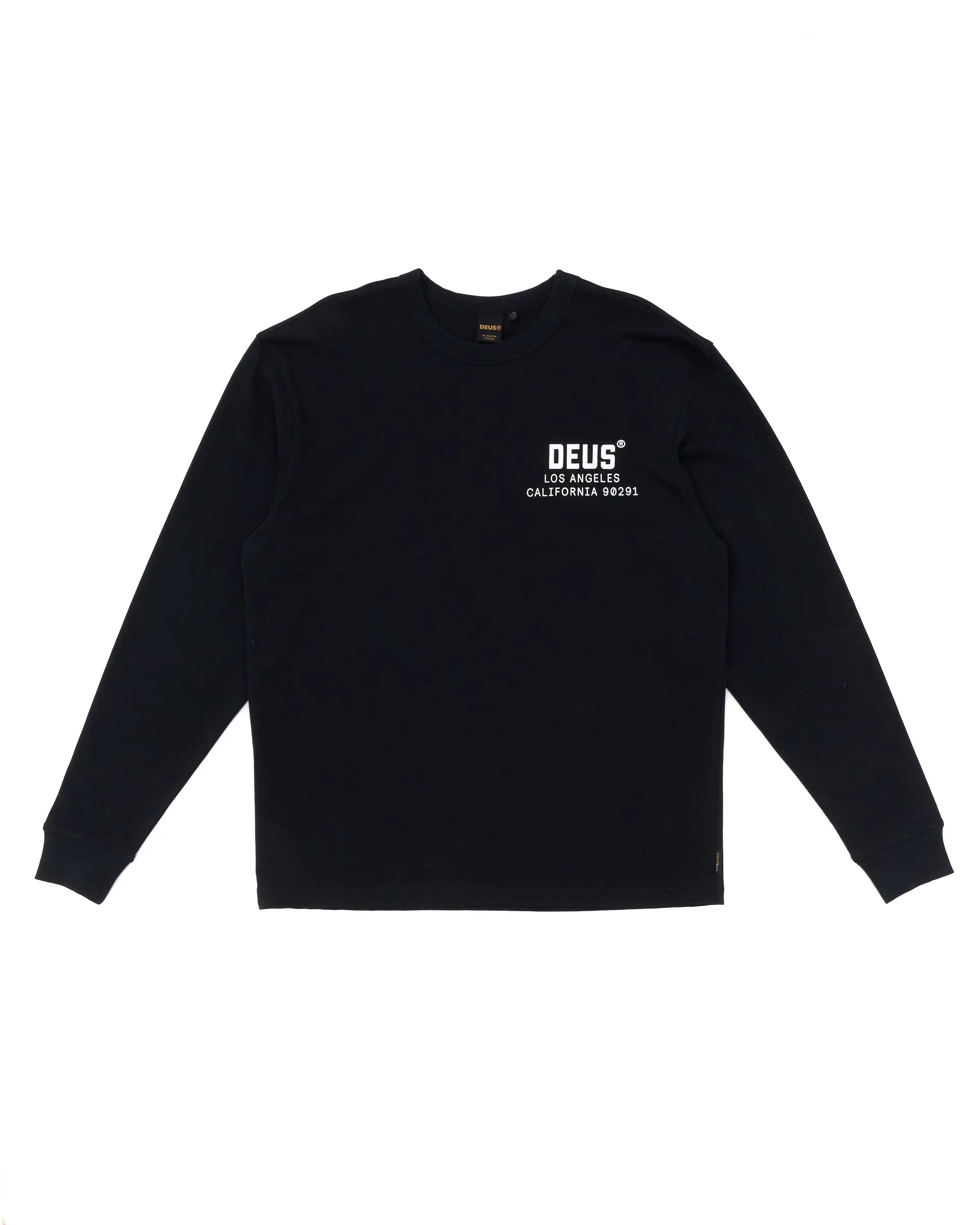 Jones Long Sleeve Tee - Black sold by Deus Ex Machina product image thumbnail 5