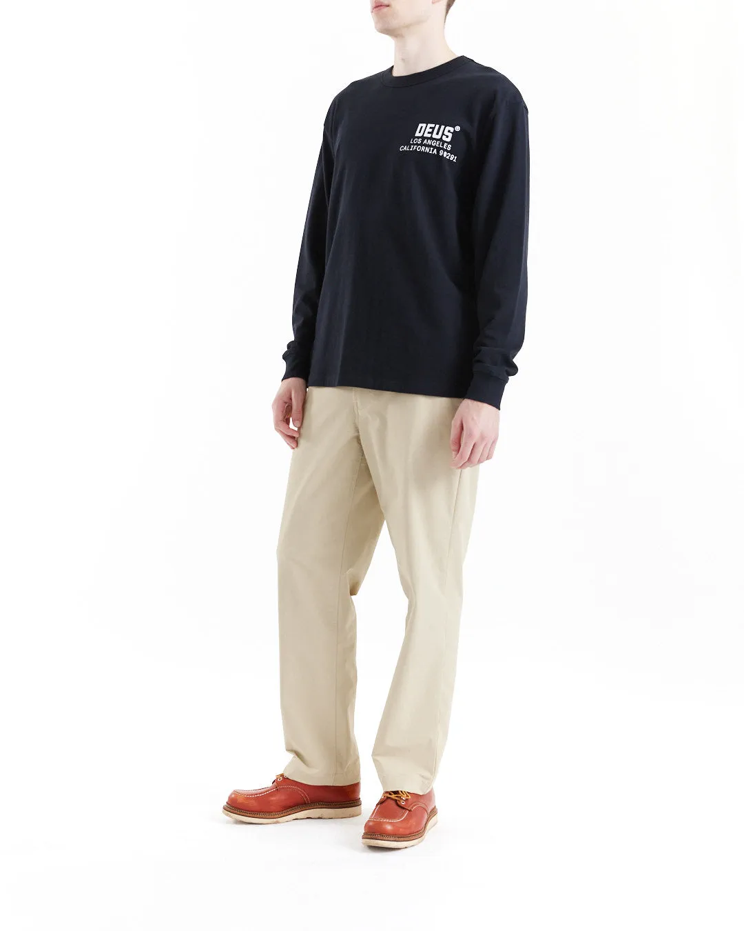 Jones Long Sleeve Tee - Black sold by Deus Ex Machina product image thumbnail 3