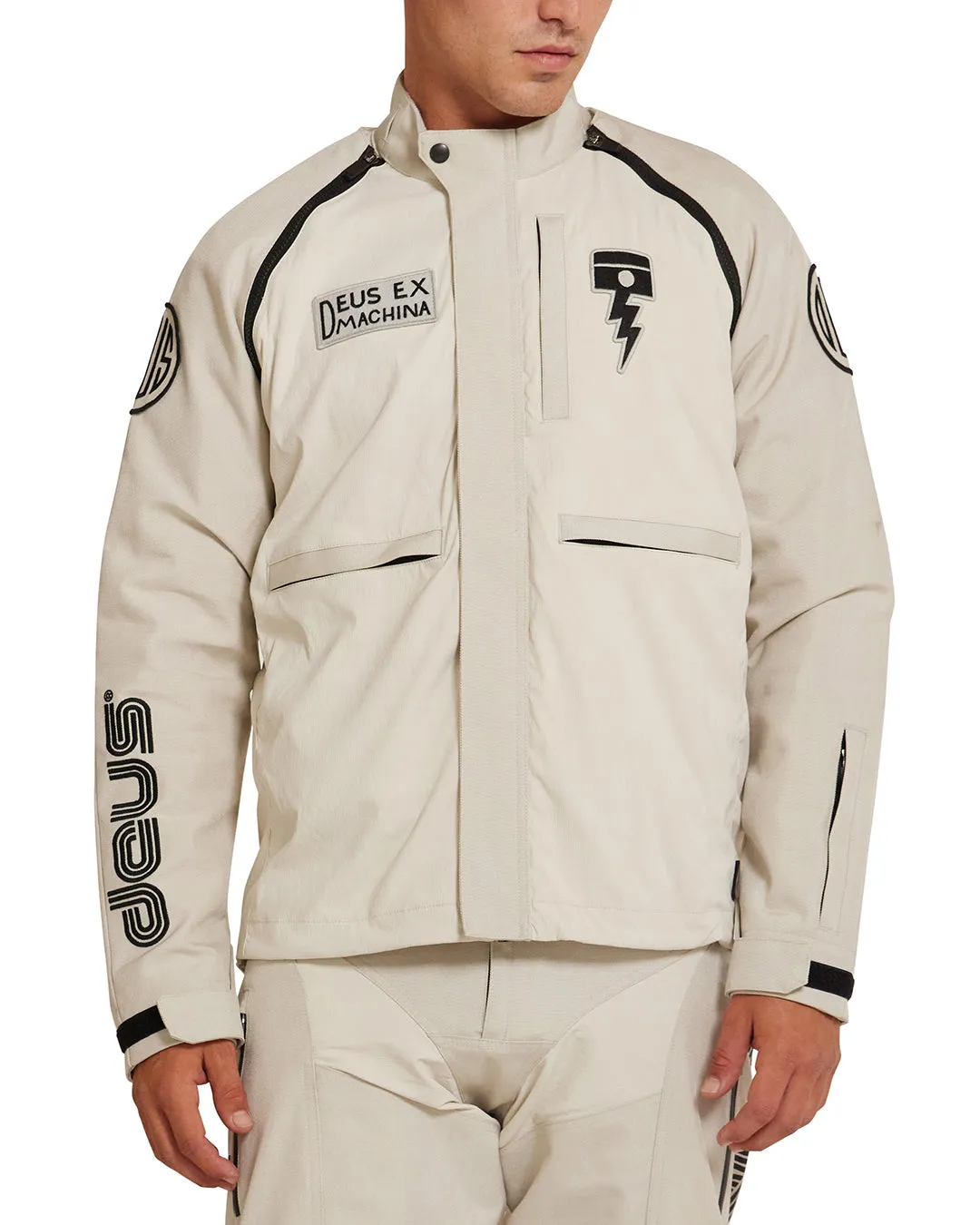 Off Road Cordura Jacket - Dirty White sold by Deus Ex Machina