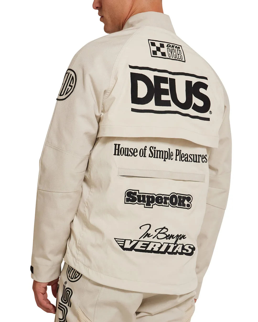 Off Road Cordura Jacket - Dirty White sold by Deus Ex Machina product image thumbnail 2