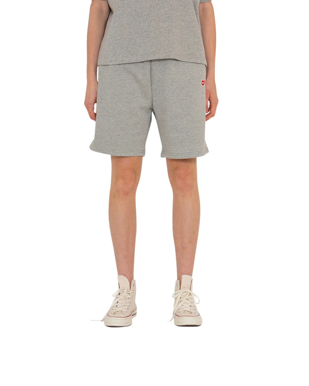 True Romance Fleece Short (Relaxed Fit) - Grey Marle sold by Deus Ex Machina