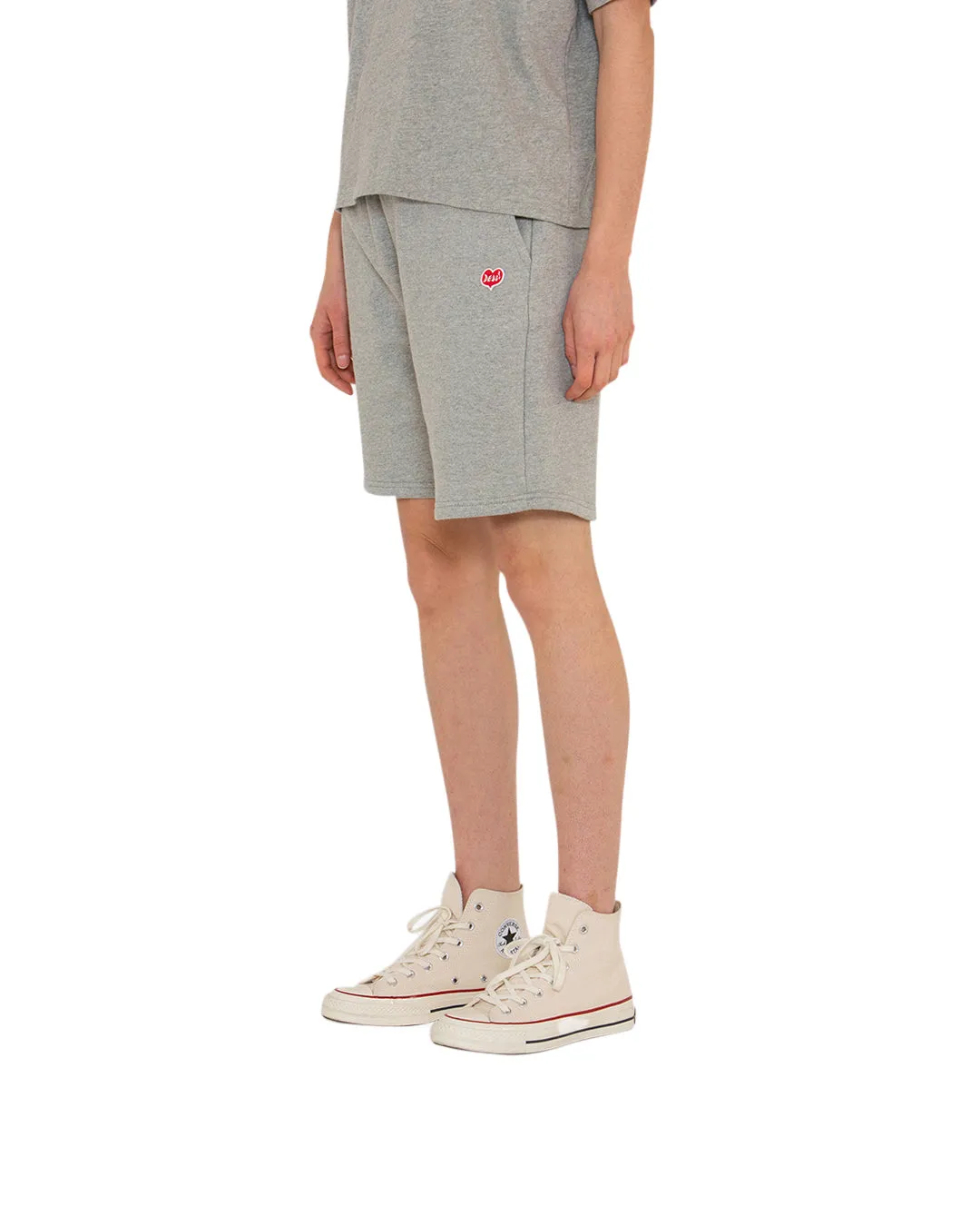 True Romance Fleece Short (Relaxed Fit) - Grey Marle sold by Deus Ex Machina product image thumbnail 3