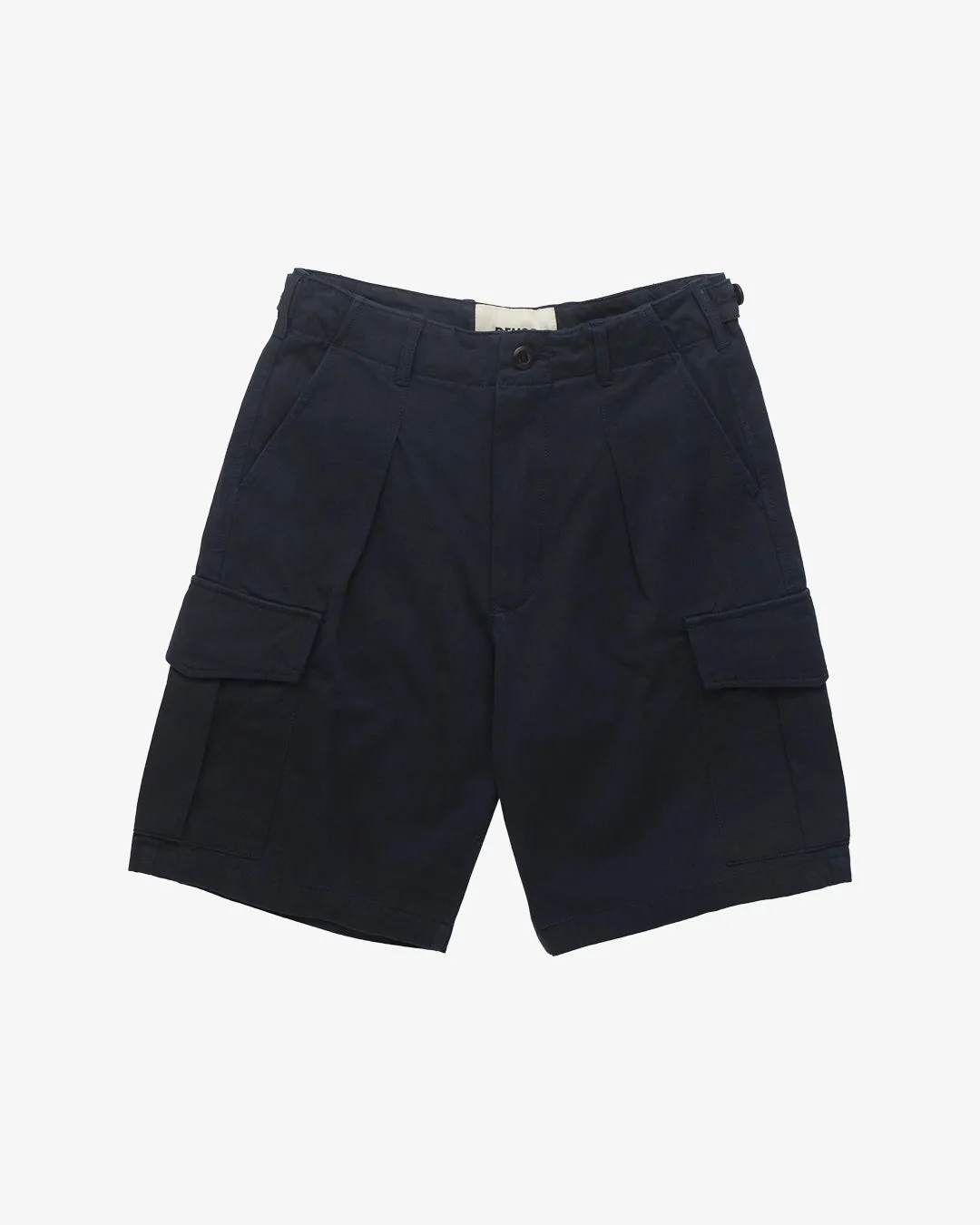 Chloe Cargo Short (Relaxed Fit) - Navy sold by Deus Ex Machina