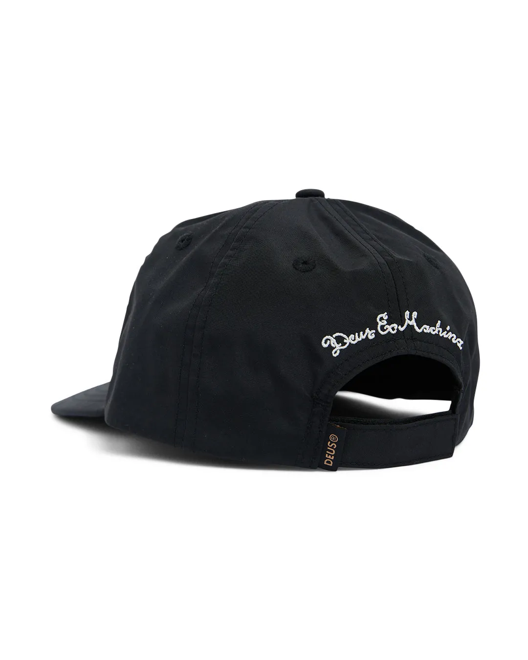 Pill Logo Cap - Black sold by Deus Ex Machina product image thumbnail 2
