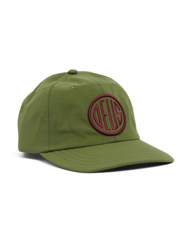 Pill Logo Cap - Pine sold by Deus Ex Machina