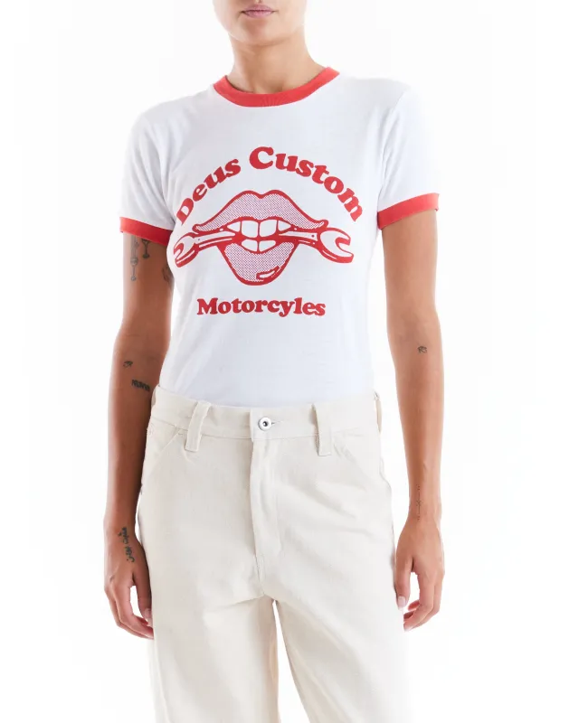 Solar Tee - Vintage White sold by Deus Ex Machina